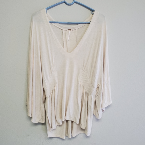 Free People Cream Tunic - size M - Picture 5 of 9